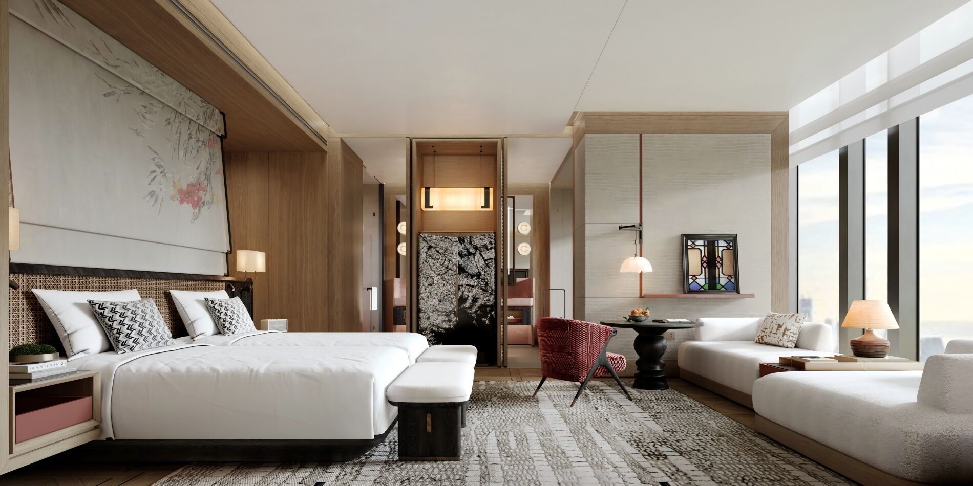 Basic Double Room, City View