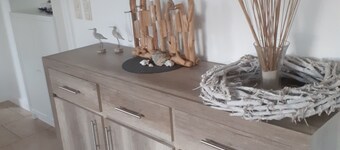 Cozy vacation apartment on the dike