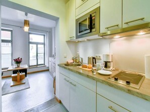 Private kitchen - Central holiday apartment Wismar old town (Wismar)