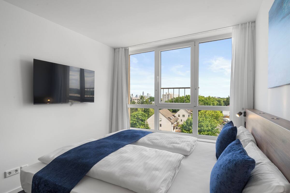 Premium Double Room, City View | Free minibar, desk, laptop workspace, blackout curtains