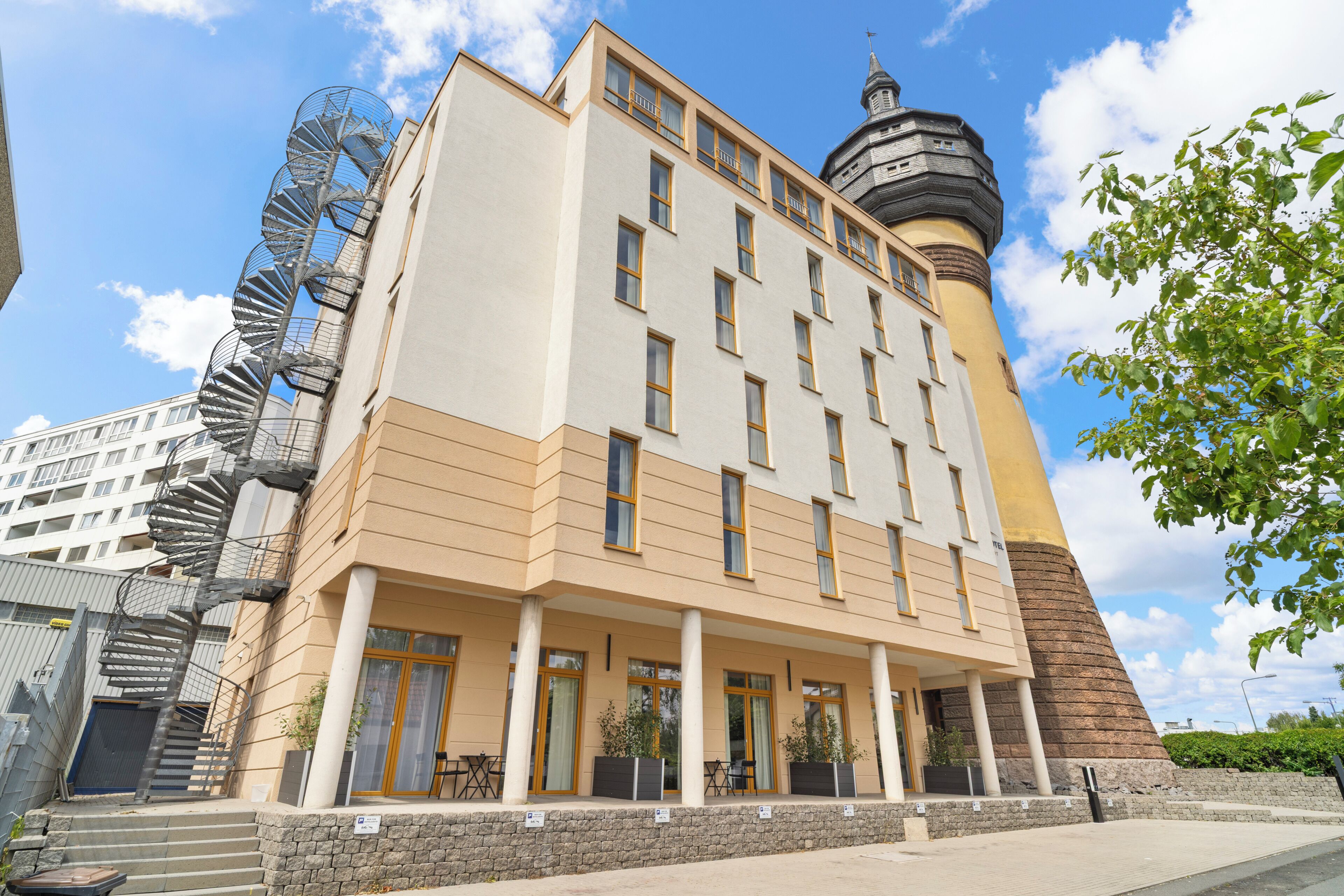Fassade der Unterkunft