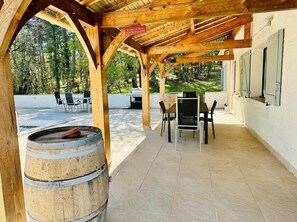 Opções para refeição ao ar livre