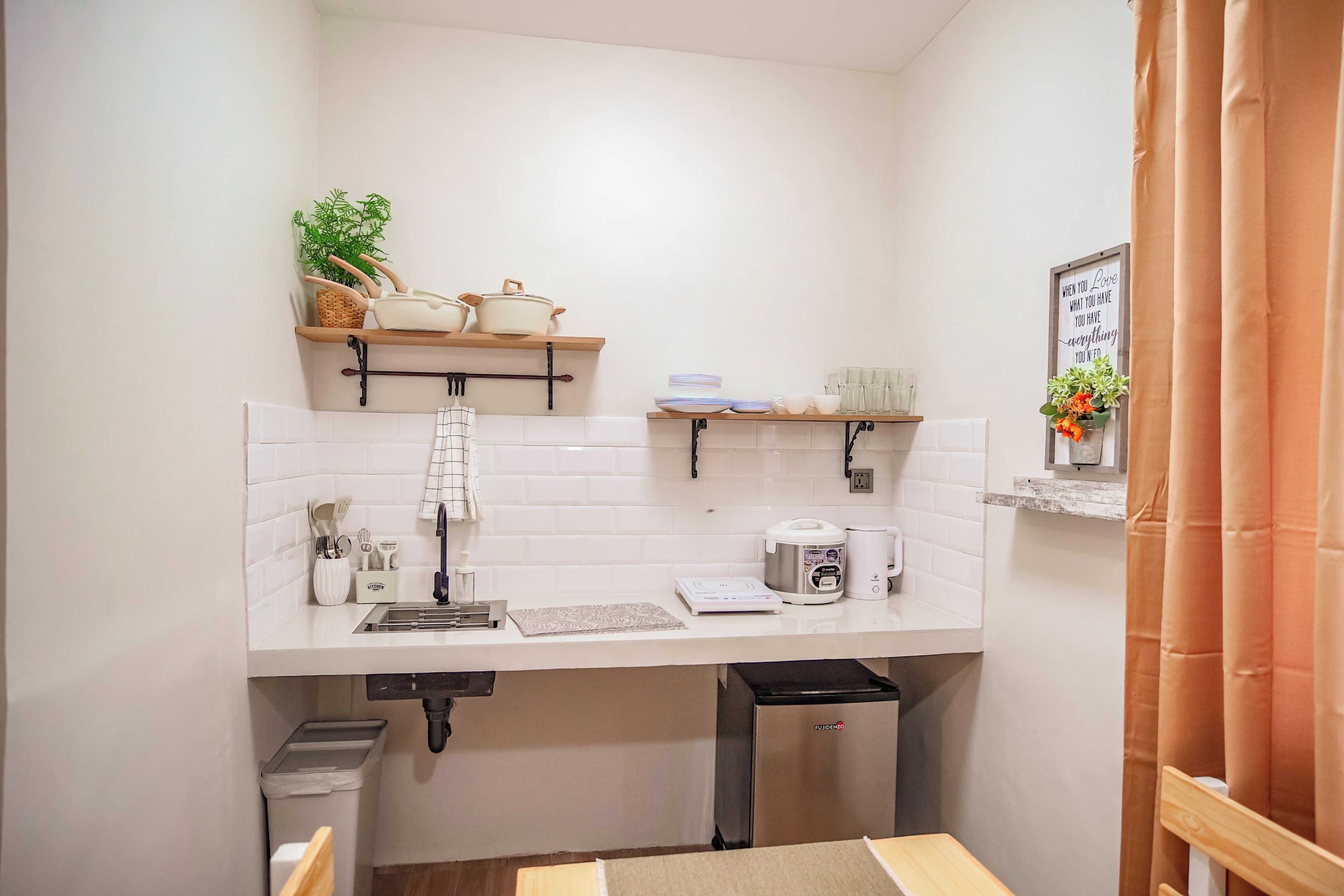 Superior-studiolejlighed | Privat køkken