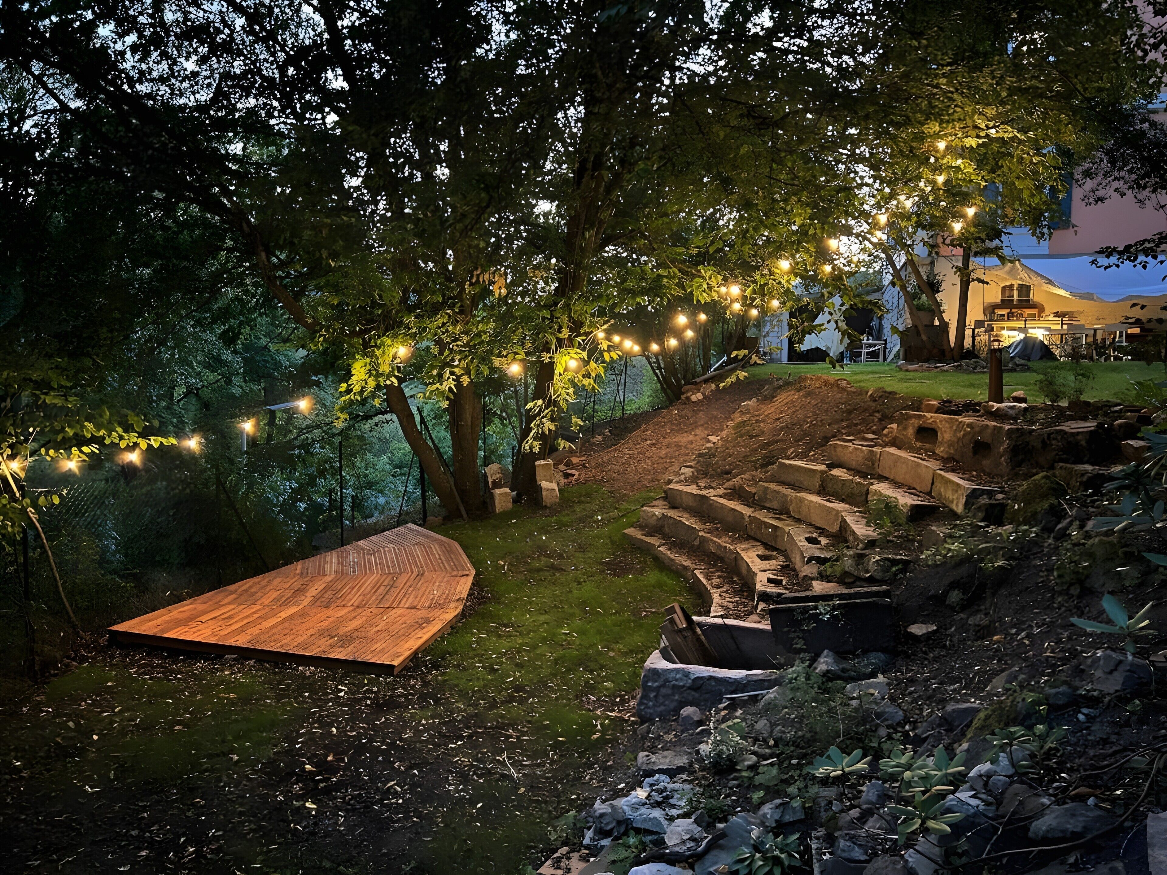 Áreas de la propiedad