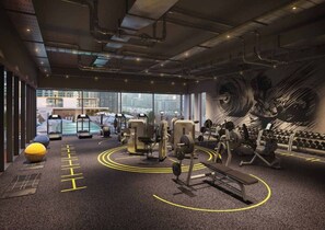 Fitnessbereich