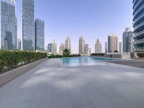 Pool - Aesthetic Studio l near Marina Mall (Dubai Marina)