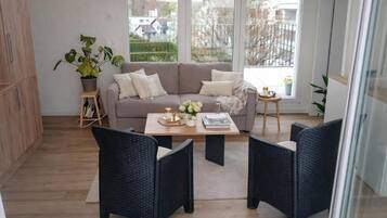 Apartment, 1 Schlafzimmer, Terrasse | Esszimmer