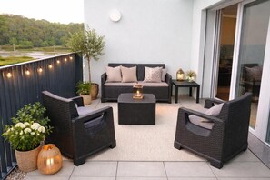 Apartment, 1 Bedroom, Terrace | Balcony - Zurich Airport Cozy Studio (Oberglatt)