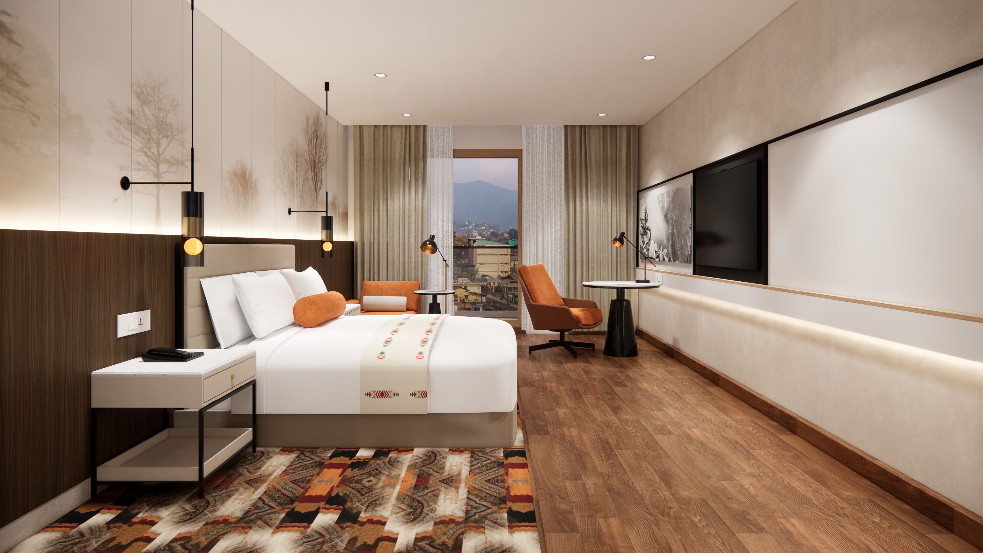 Phòng đôi Premium, ban công | Bộ đồ giường kháng dị ứng, minibar, màn/rèm cản sáng, phòng cách âm 