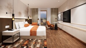Hypo-allergenic bedding, minibar, blackout drapes, soundproofing