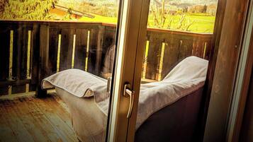 Gemeinsamer Schlafsaal, 1 Schlafzimmer, Raucher | Balkon