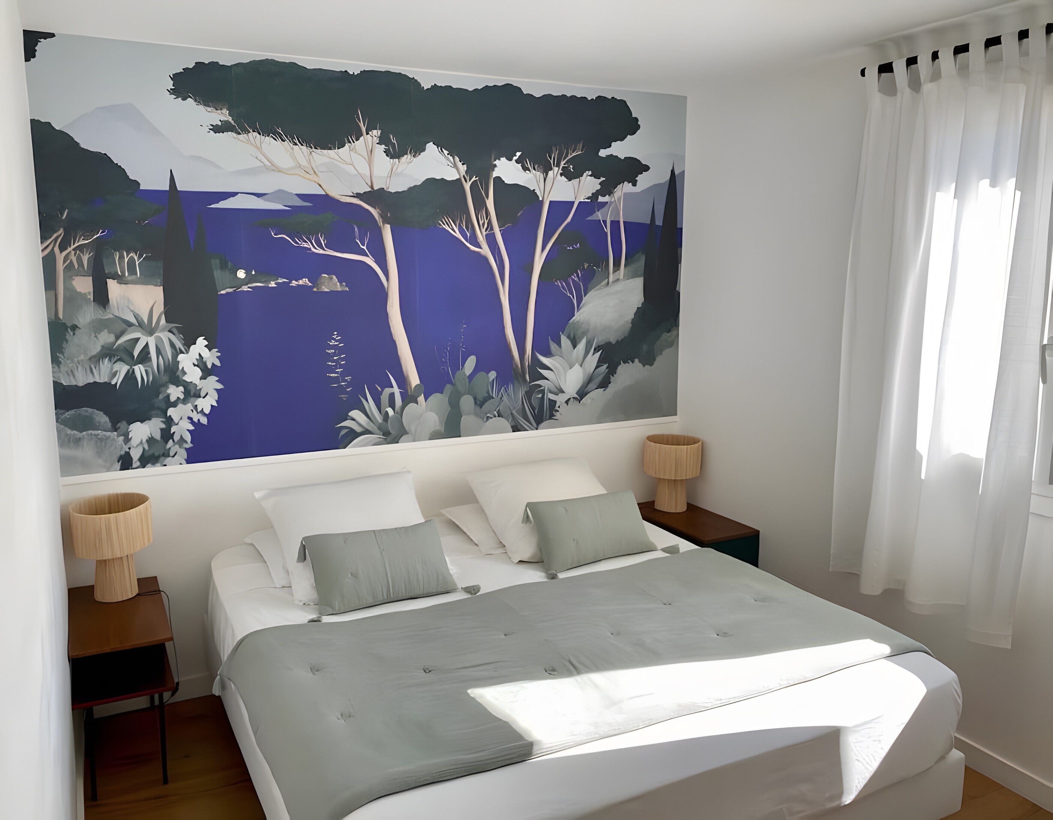 2 habitaciones, tabla de planchar con plancha, wifi y ropa de cama 