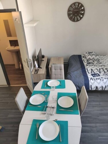 Quiet 2 rooms duplex