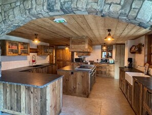 Fridge, microwave, oven, stovetop - Les Chryolles - Les Mélèzes (Valmeinier)