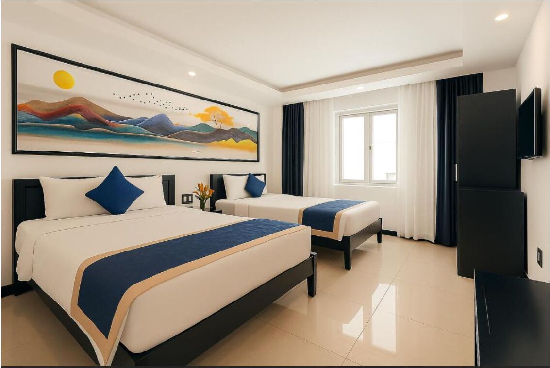 Habitación cuádruple familiar