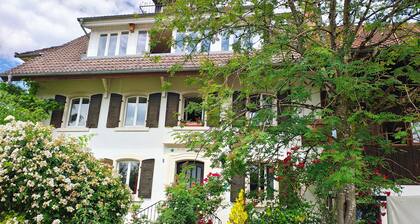 'maisonette 5' - große FeWo in Kürnberg mit Bergblick, privater Terrasse & Balkon, Parkplatz, W-LAN