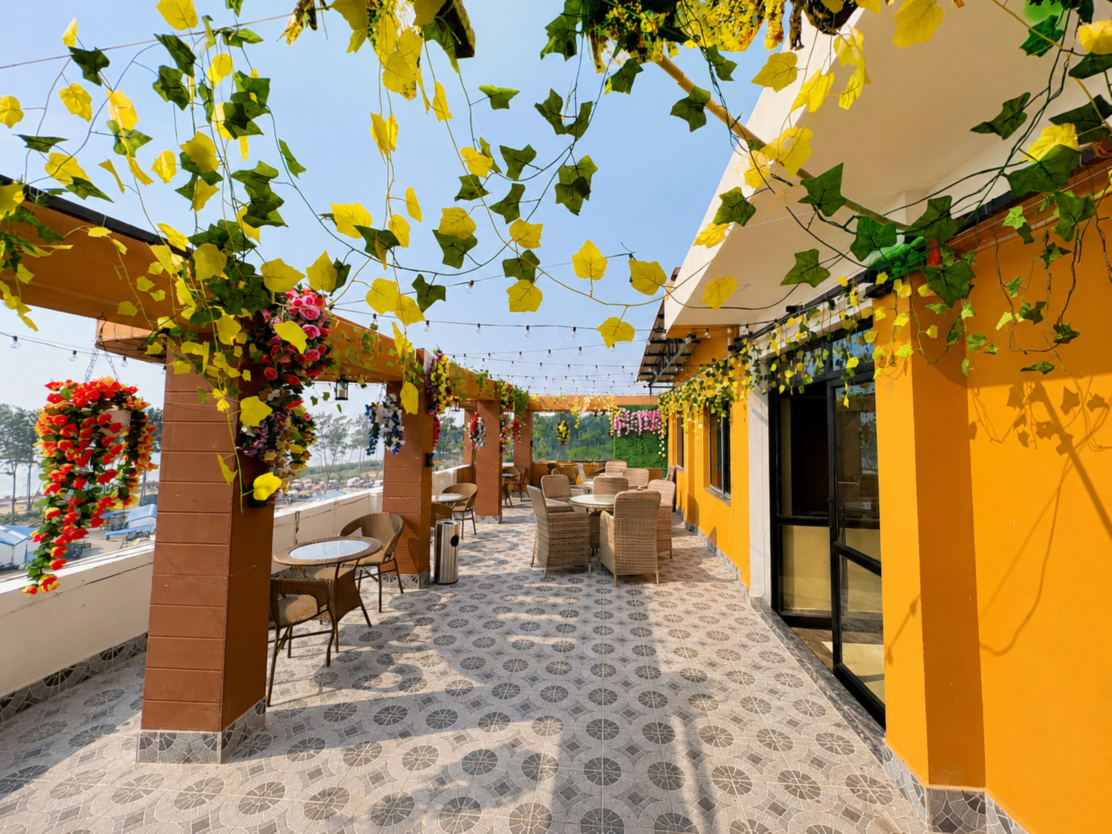 Rooftop terrace