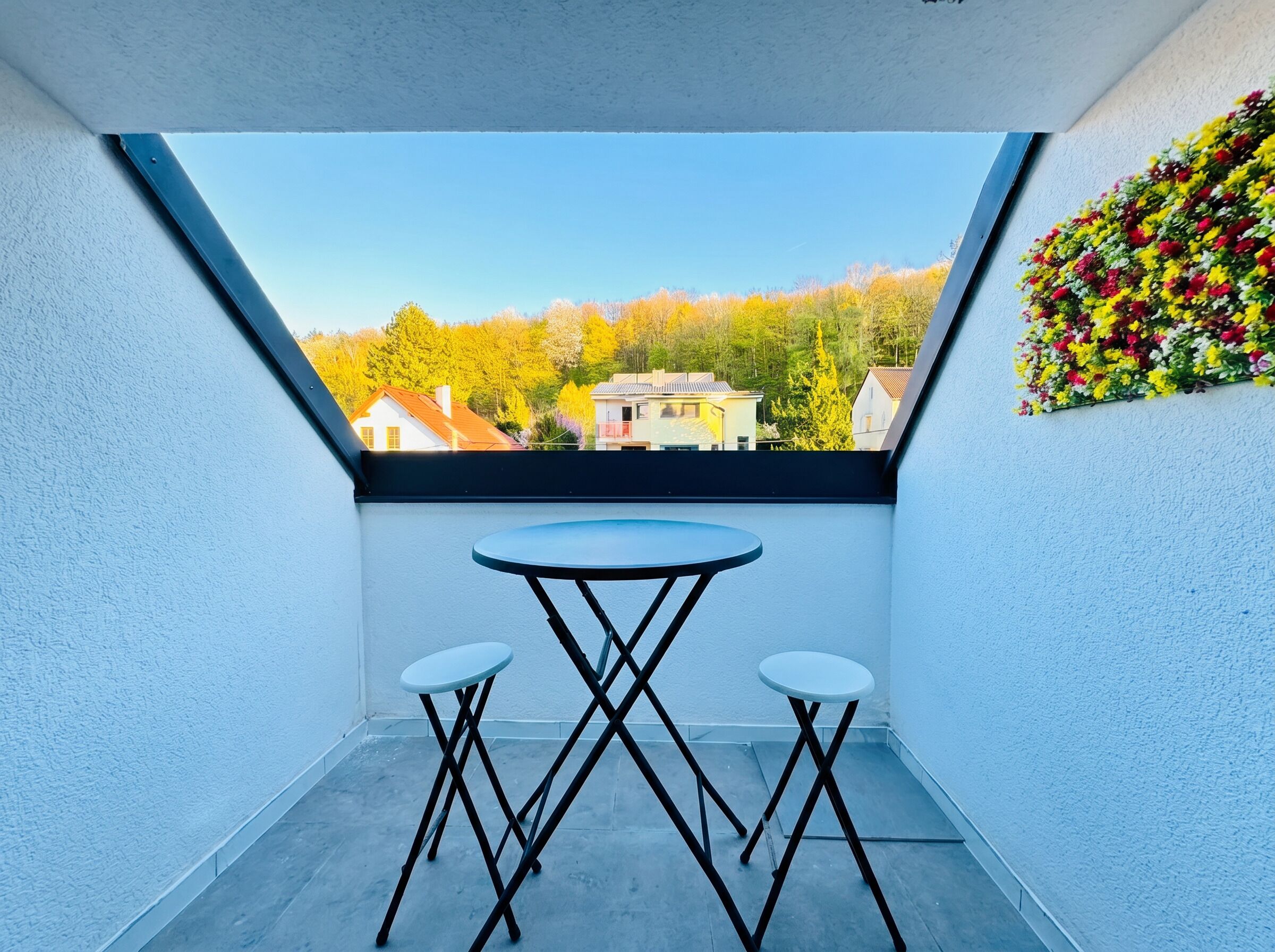 Terrasse sur le toit