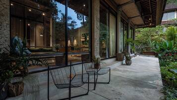 Apartment, 2 Bedrooms, Kitchen, Garden View | Terrace/patio