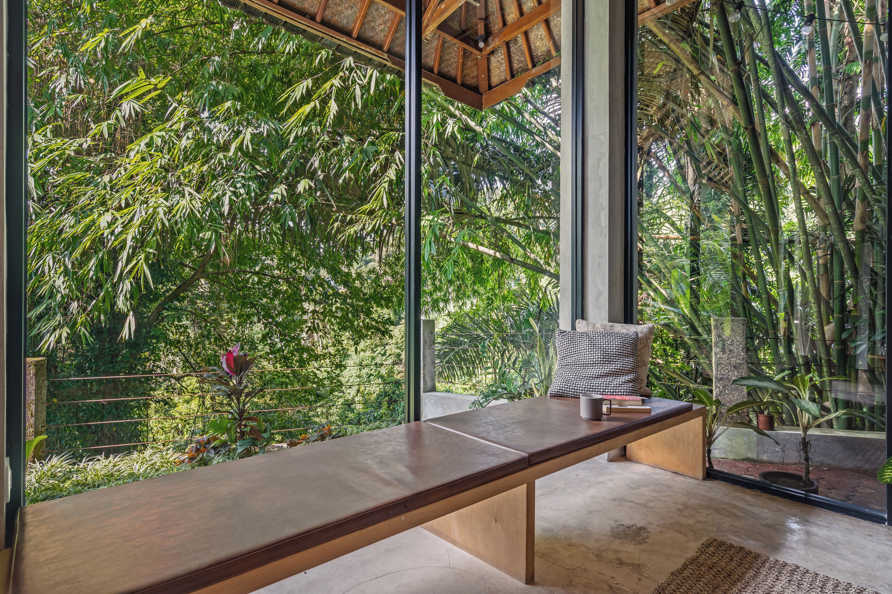 Apartment, 2 Schlafzimmer, Küche, Gartenblick | Ausblick vom Zimmer