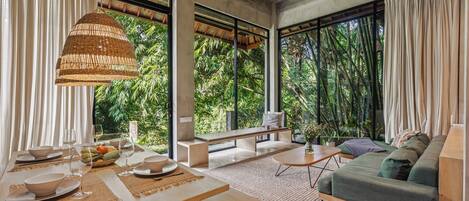 Apartment, 2 Bedrooms, Kitchen, Garden View | Living room