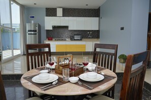 Dining - ELIVAAS Bluebell Villa 2 BHK Villa (Udaipur)