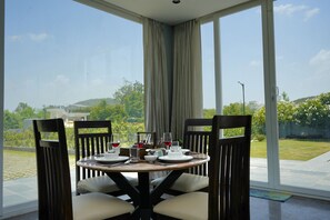 Dining - ELIVAAS Bluebell Villa 2 BHK Villa (Udaipur)