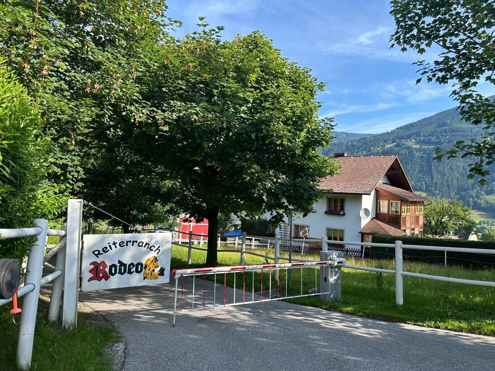 Terrein van de accommodatie