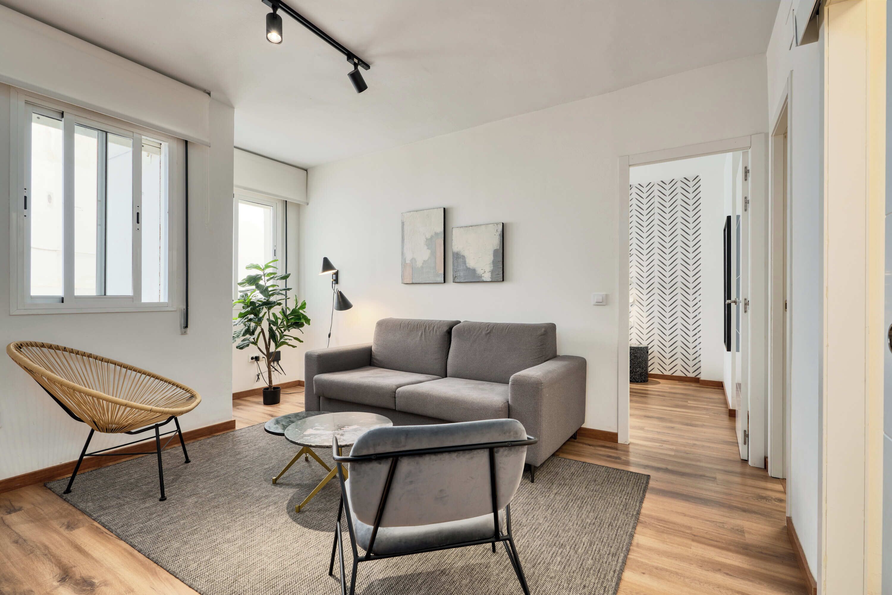 Comfort Apartment, City View | Living area
