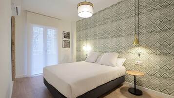 Classic Apartment, Patio | Blackout drapes, iron/ironing board, free WiFi