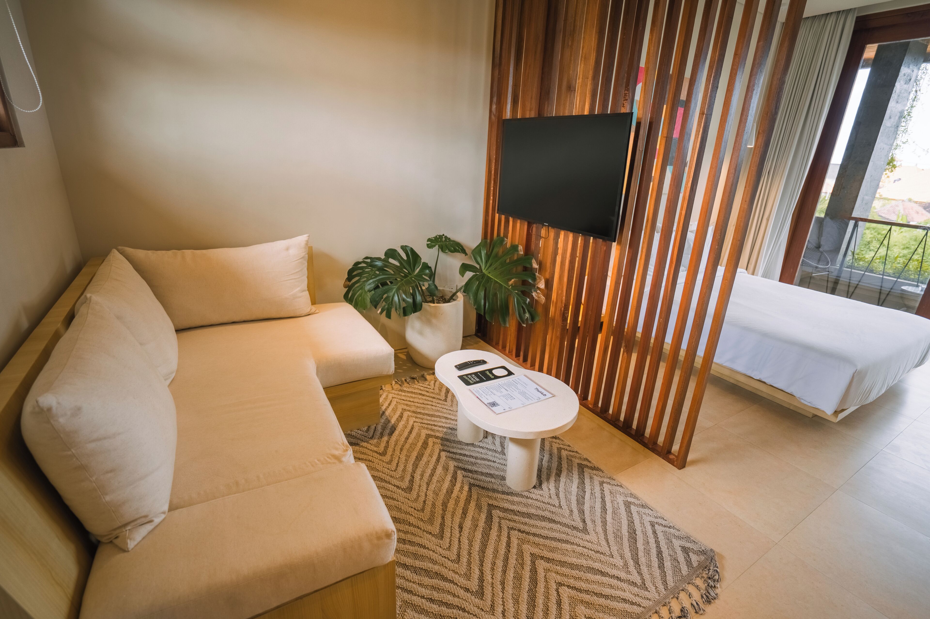 Deluxe studio | Een kluis op de kamer, een strijkplank/strijkijzer, gratis wifi
