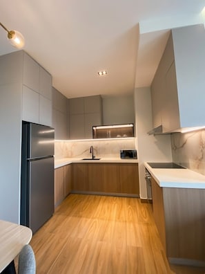 Apartment, 1 Bedroom, Park View | Private kitchen - Altera Luxury Living (Addis Ababa)