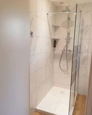 Bathroom - Elegant apartment with period cachet (Dijon)