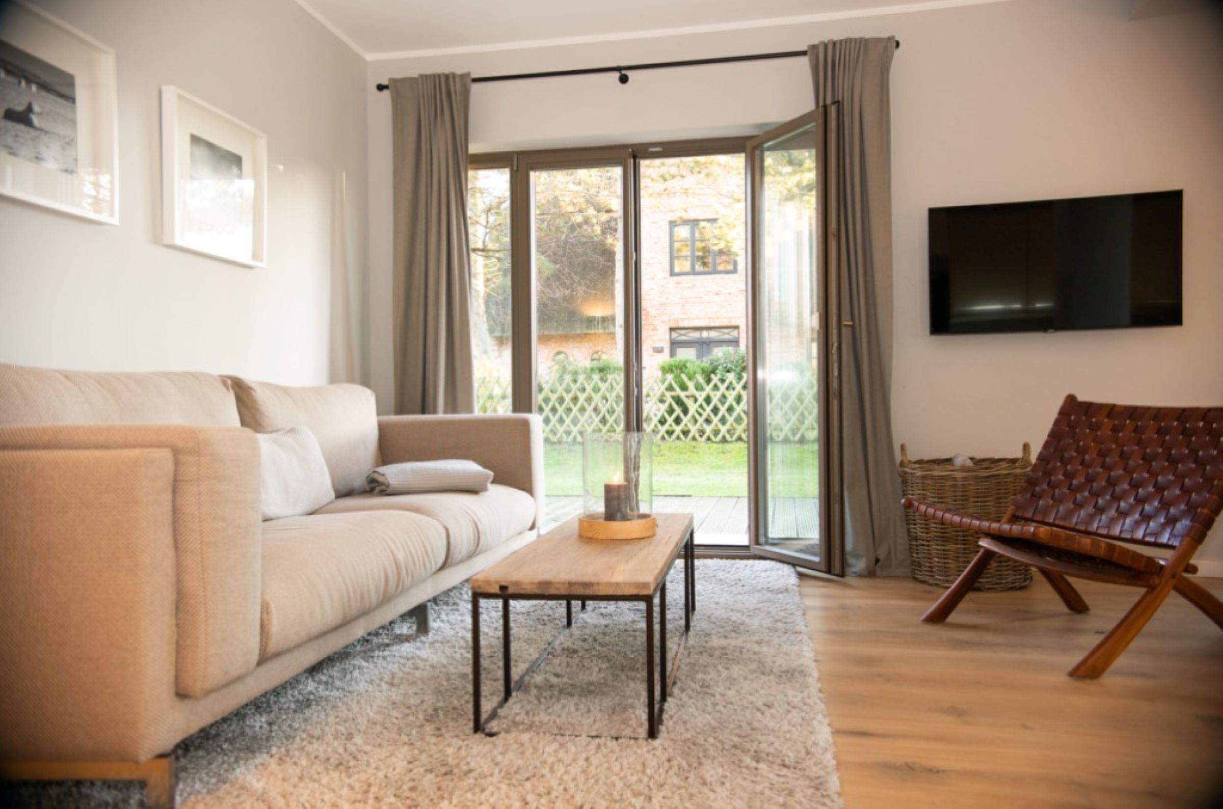Comfortable Vacation Apartment "Linjens" With Terrace, Garden And Wlan In List - List