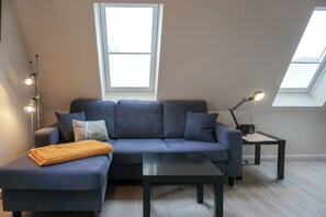 Living area - Comfortable vacation apartment "Windrose OG" in List on Sylt (List auf Sylt)