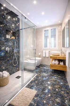 Luxury Suite | Bathroom - Sicily Luxury Suites (Palermo)