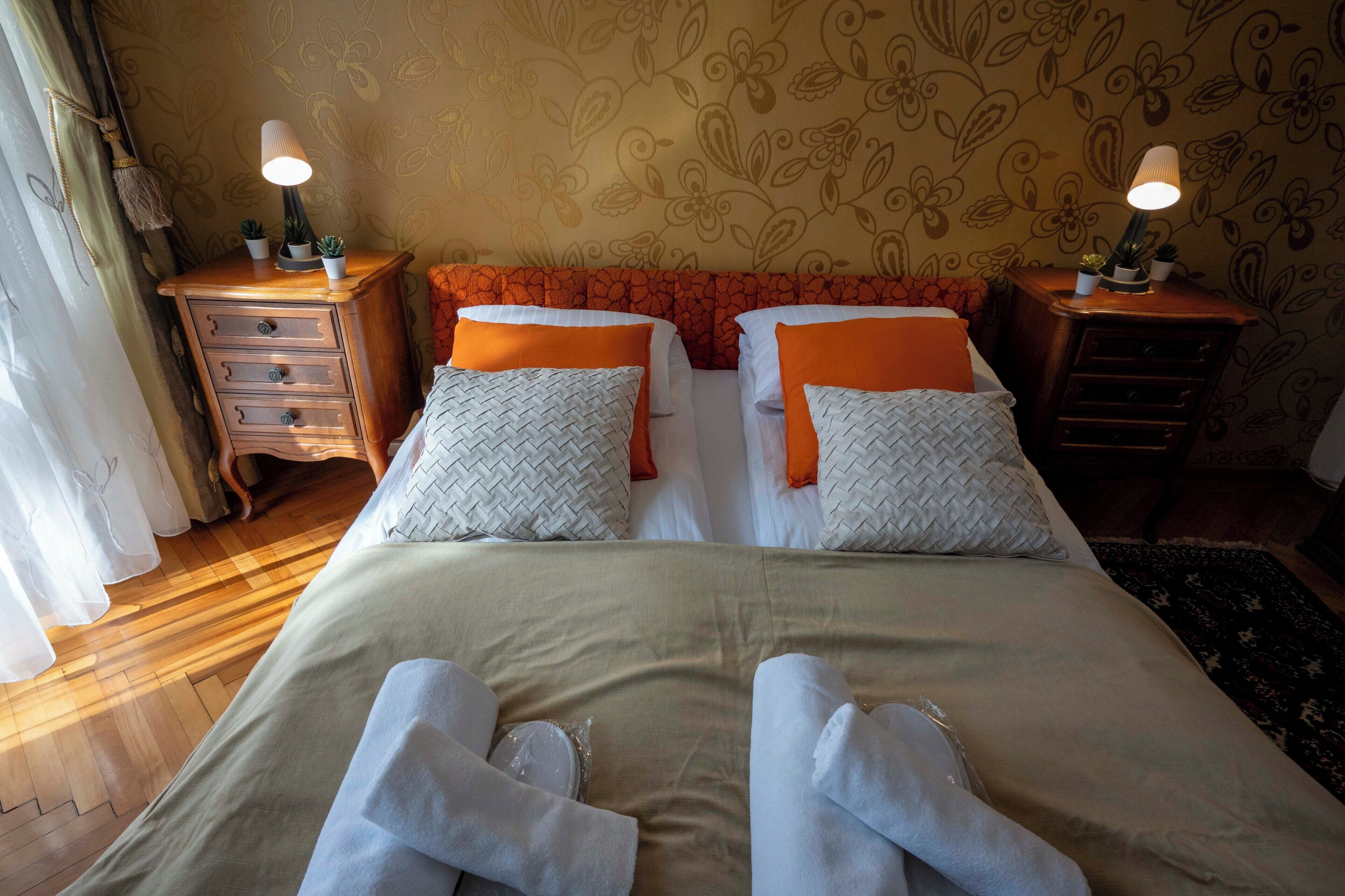 Appartement Familial, 2 chambres, balcon, vue jardin