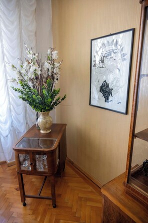 家庭公寓, 2 間臥室, 陽台, 花園景觀 | 住宿內部