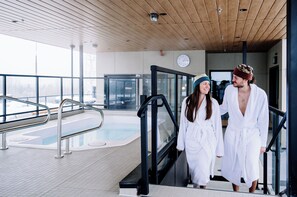 Pool - Salish Peaks - a contemporary one bedroom condo in a brand-new complex (Revelstoke)
