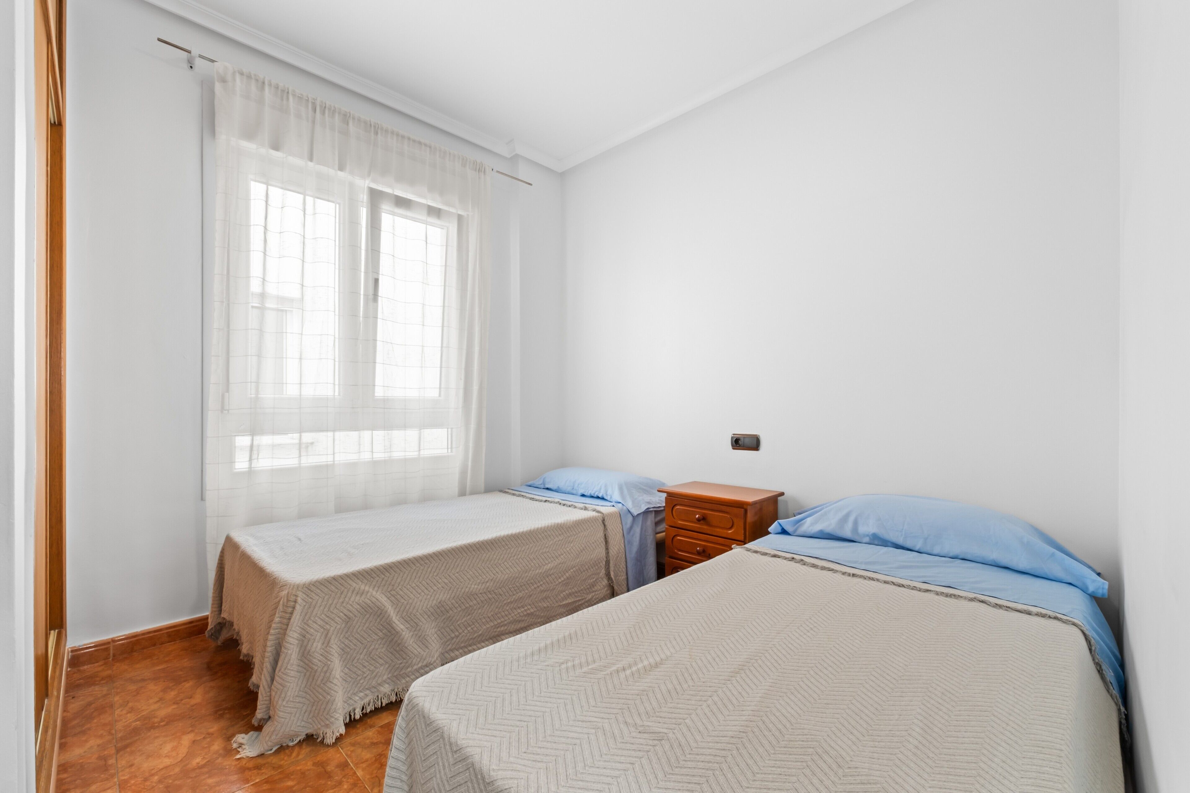2 slaapkamers, beddengoed