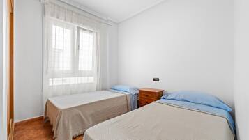 2 slaapkamers, beddengoed