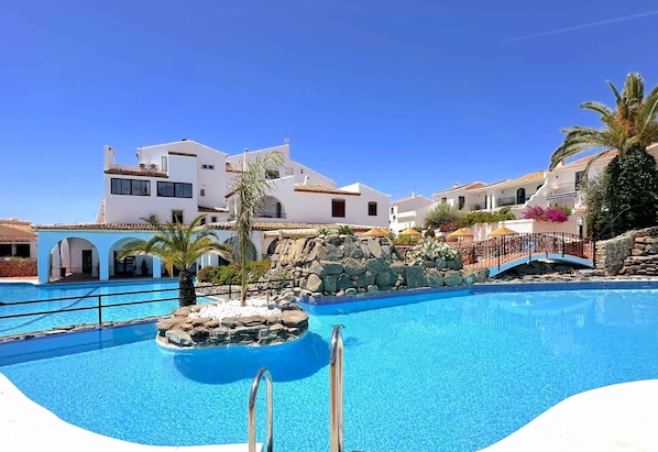 Outdoor pool - Casa Sofia Capistrano Pueblo 110b (Nerja)
