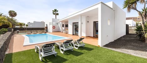 Una piscina climatizada