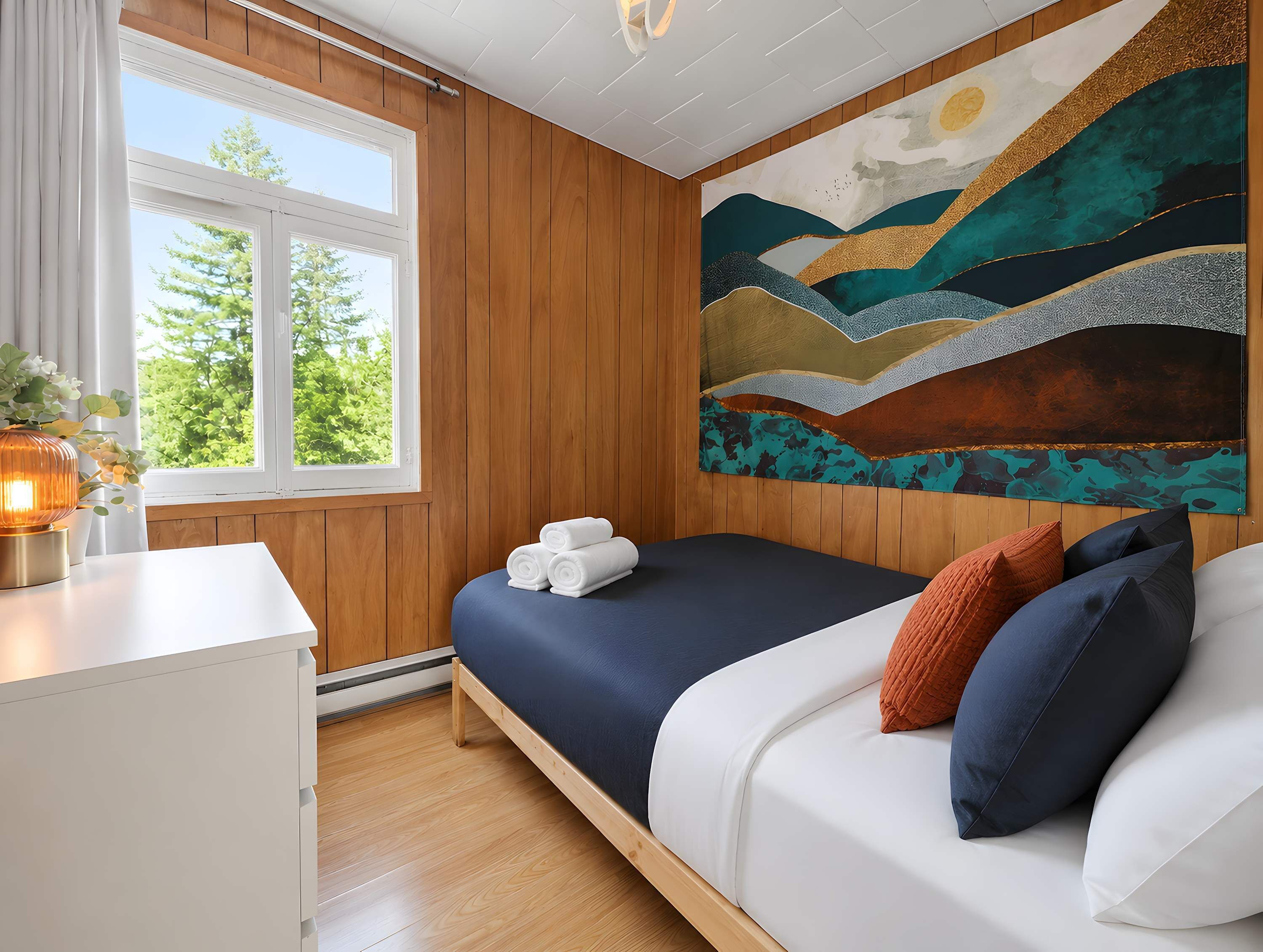 3 bedrooms, travel crib, WiFi, bed sheets
