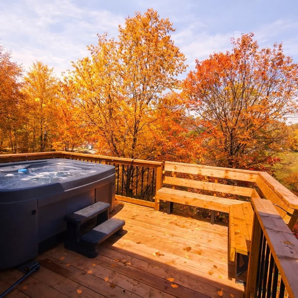 Idromassaggio all'aperto