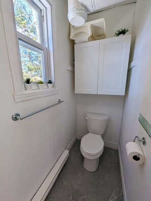 Shower, hair dryer, towels - The Refuge between 2 Mountains - Spa, BBQ & Peace! (Saint-Tite-des-Caps)