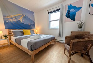 2 Schlafzimmer, Reisekinderbett, WLAN, Bettwäsche