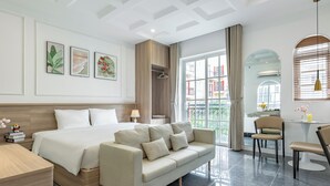 Deluxe Double Room, City View | In-room safe, soundproofing, iron/ironing board, WiFi (free) - Amaris Hotel (Phu Quoc)