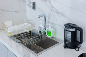 Studio Deluxe, vue ville | Cuisine privée