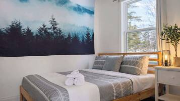2 chambres, lit parapluie, Wi-Fi, draps fournis